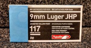 Aguila Brass 9mm Luger