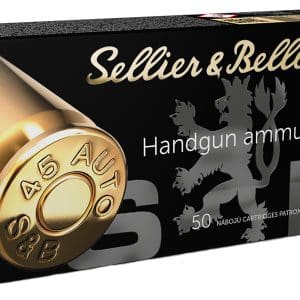 Sellier and Bellot 45 Auto Handgun Ammo - 230 Grain | FMJ | 853 fps | 50/ct