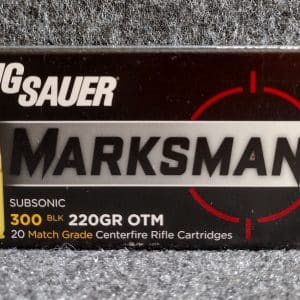 Sig Marksman .300 AAC 220 Grain OTM Subsonic 20 PK