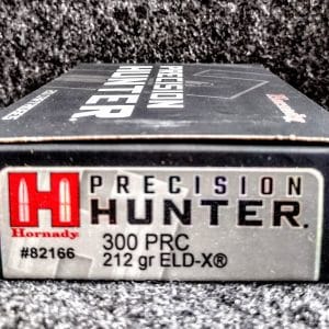 Hornady Precision Hunter .300 PRC 212 Grain ELD-X