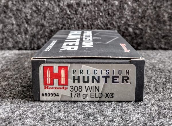 Hornady Precision Hunter .308 Win - 178 Grain ELD-X