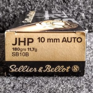 Sellier & Bellot 10MM JHP Handgun Ammo