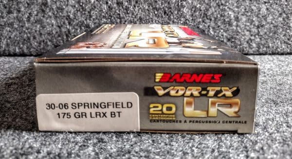 Barnes VOR-TX .30-06 SPRG Long Range Hunting Ammo