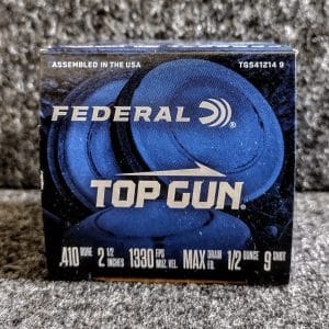Federal Top Gun .410 Bore 2-1/2" 1/2 OZ #9 25 PK
