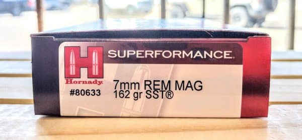 Hornady Superformance 7mm Rem Mag 162 Grain SST