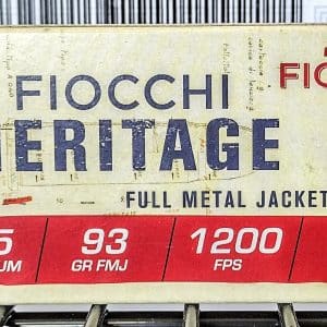 Fiocchi Heritage 30 Luger 93 Grain FMJ 50/ct