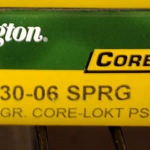 Remington Core-Lokt 30-06 SPRG 180 Grain PSP 20/ct