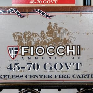 Fiocchi 45-70 Gov't Rifle Ammunition. 405 Grain 20/ct