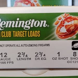 Remington Gun-Club 12 Gauge #8 25/ct