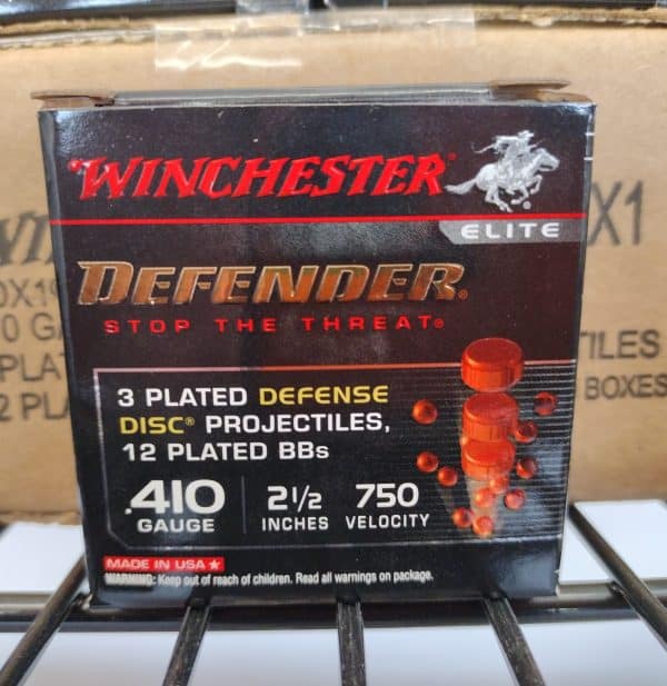 Winchester 410 Bore Elite Defender. 10/ct