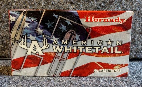 Hornady American Whitetail 7mm-08 REM Rifle Ammo - 139 Grain | Interlock | SP | 2840 fps | 20/ct | No Tax Outside Texas