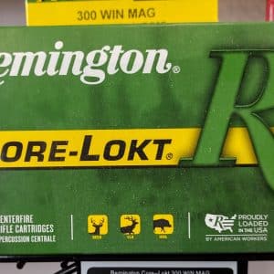 Remington 300 Win Mag Rifle Ammo - Core-Lokt | 150 Grain | SP | 3290 fps | 20/ct 