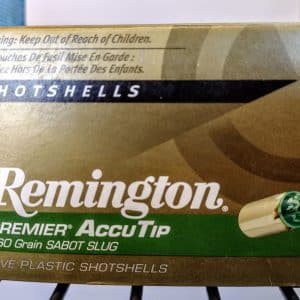 Remington Premier Accutip Sabot Slug - 20 ga | 2-3/4" | 1850 fps | 260 Grain | 5/Ct | No Tax Outside Texas