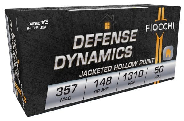 Fiocchi .357 Mag Dynamics Handgun Ammo - 148 gr | JHP | 1310 fps | 50/ct