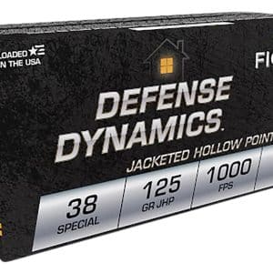 Fiocchi .38 Special Dynamics Handgun Ammo - 125 gr | JHP | 1000 fps | 50/ct