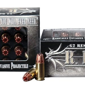 G2 Research 9MM RIP Ammo - 92 gr | Lead-Free | FHP | 1250 fps | 20/ct