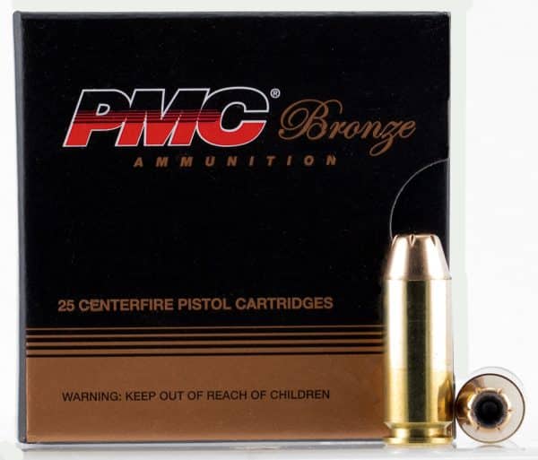 PMC 10B Bronze 10mm Auto Handgun Ammo - 170 Grain | JHP | 1040 fps | 25/Ct