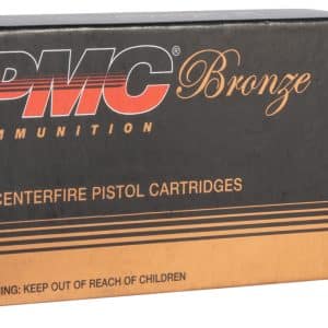 PMC 32B Bronze 32 ACP 60 Grain Handgun Ammo - 180 Grain | FMJ-FP | 985 fps | 50/Ct