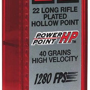 Winchester X22LRPP1 .22LR Super X Rimfire Ammo - 40 Grain | CP-PP | 1280 fps | 100/Ct