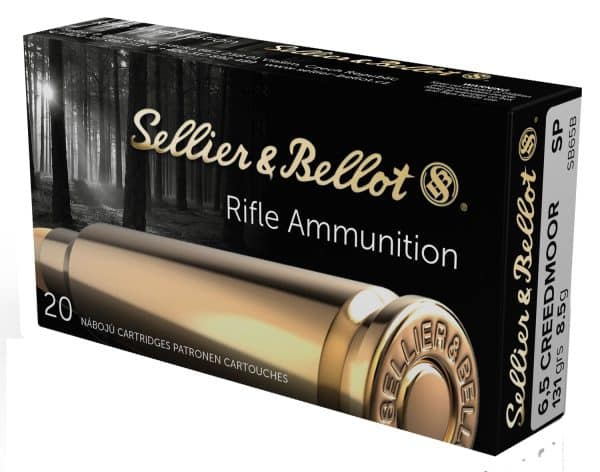 Sellier & Bellot 6.5 Creedmoor SB65B Rifle Ammo - 131 grain | SP | 2740 fps