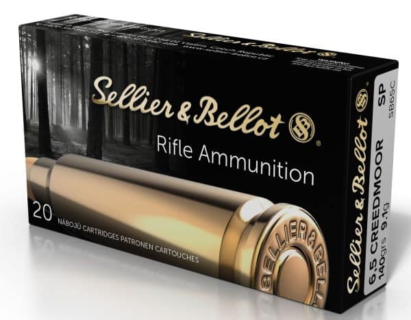 Sellier & Bellot 6.5Creedmoor SB65C Rifle Ammo - 140 grain | SP | 2658 fps