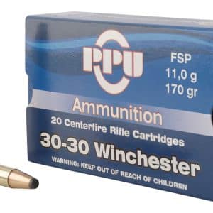 PPU 30-30 Win PP30302 Rifle Ammo - 170 grain | FSP | 2200 fps | 20/Ct