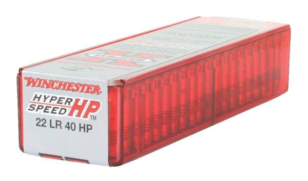 Winchester XHV22LR Super X .22LR Rimfire Ammo - 40 Grain | HV-HP | 1435 fps | 100/Ct