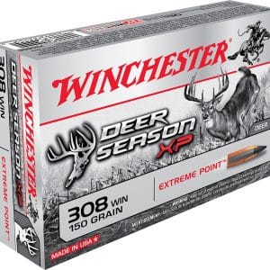 Winchester Ammo X308DS 308 Win Deer Season XP Rifle Ammo -150 gr | XP | 20/Ct 