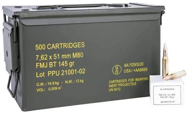 PPU 7.62x51mm NATO PPRM762M Rangemaster Rifle Ammo - 145 Grain | FMJ-BT | 2835 fps