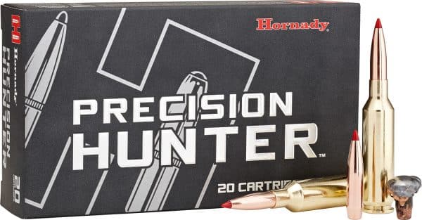 Hornady 81621 6.5 PRC Precision Hunter Rifle Ammo - 162 Grain | ELD-X | 2975 fps | 20/Ct