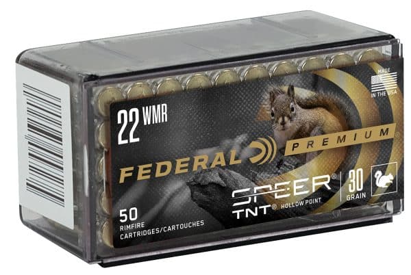 Federal P765 .22 Mag Premium Varmint & Predator Rimfire Ammo - 30 Grain | TNT-HP | 2200 fps | 50/Ct