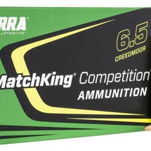 Sierra MatchKing Competition 6.5 Creedmoor - 140 Grain | Sierra MatchKing BTHP | 20/CT