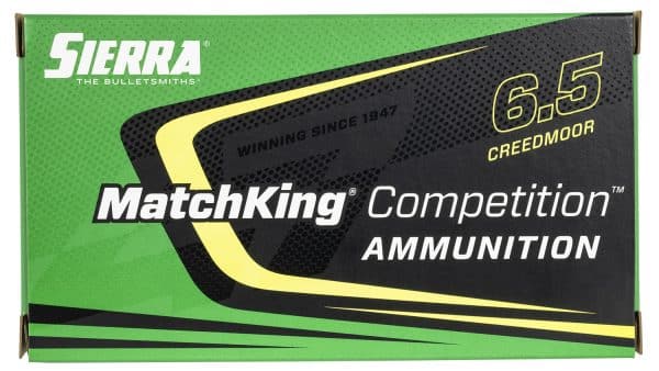 Sierra MatchKing Competition 6.5 Creedmoor - 140 Grain | Sierra MatchKing BTHP | 20/CT | Flat Rate Ship | No Tax Outside Texas - Image 2