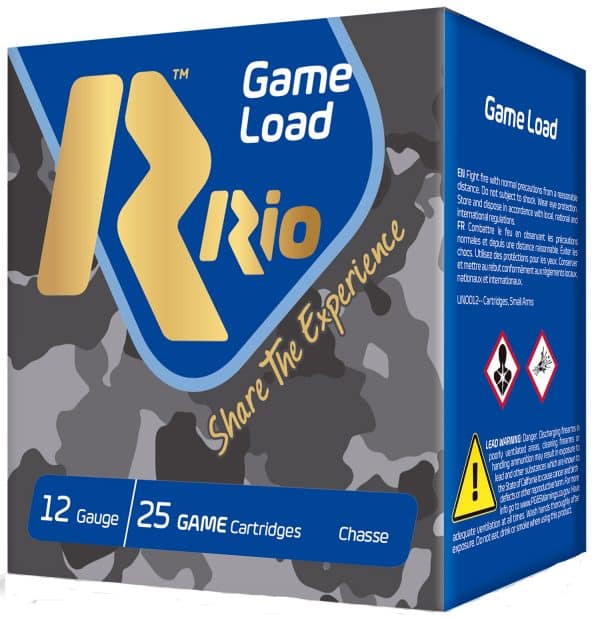 Rio SG3275 12 Gauge Super Game High Velocity Shotgun Ammo - 2.75" | 3/4 oz | #7.5 | 1280 fps | 25/Ct