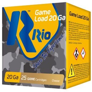 Rio RC208 Game Load 20 Gauge - 2.75" | 1 oz | 8 Shot | 25/CT