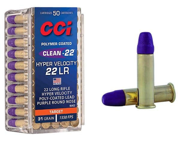 CCI 954CC Clean-22 Hyper Velocity 22LR 31gr