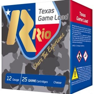 Rio TG368TX 12 Gauge Top Game Texas Game Load Shotgun Ammo - 2.75" | 1-1/4 oz | #8 | 1250 fps | 25/Ct