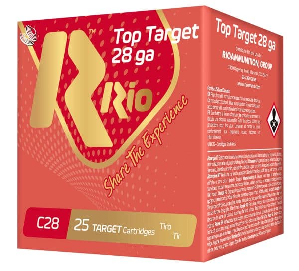 Rio RCHV286 28 Gauge Top Target Shotgun Ammo - 2 3/4" | 3/4 oz | #9 | 1300 fps | 25/Ct