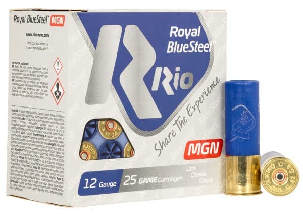 Rio RBSM402 12 Gauge Royal Blue Steel Magnum - 3" | 1-3/8 oz | #2 | 1300 fps | 25/Ct