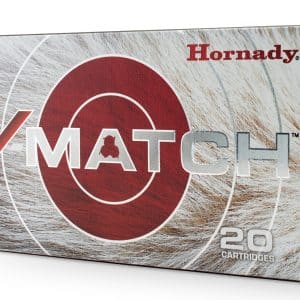 Hornady 81397 V-Match 6mm Creedmoor Rifle Ammo - 80 grain | ELD-VT | 3300 fps | 20/Ct