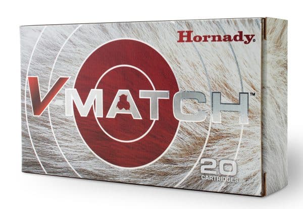 Hornady 81397 V-Match 6mm Creedmoor Rifle Ammo - 80 grain | ELD-VT | 3300 fps | 20/Ct