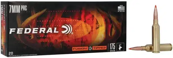 Federal Fusion F7PRCTFS2 7mmPRC Rifle Ammo - 175 grain | BSP | 2925 fps | 20/Ct