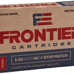 Frontier Cartridge FR310 5.56x45mm Military Grade Rifle Ammo - 68 Grain | BT-HP | 2960 fps | 20/Ct