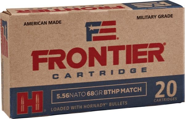 Frontier Cartridge FR310 5.56x45mm Military Grade Rifle Ammo - 68 Grain | BT-HP | 2960 fps | 20/Ct