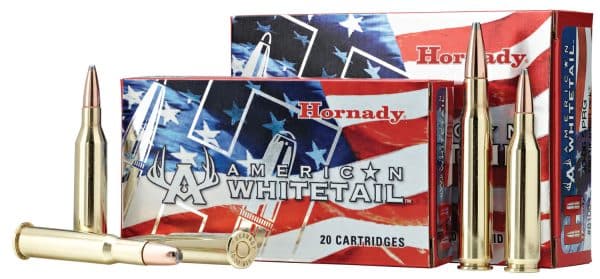 Hornady 81489 6.5 Creedmoor American Whitetail Rifle Ammo - 129 grain