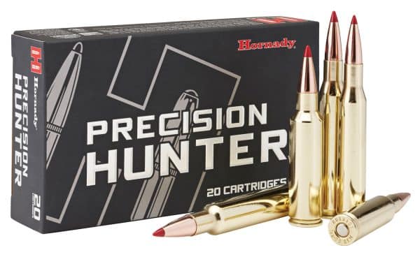 Hornady 85578 7mm-08 Rem Precision Hunter Rifle Ammo - 150 grain | ELD-X | 2770 fps