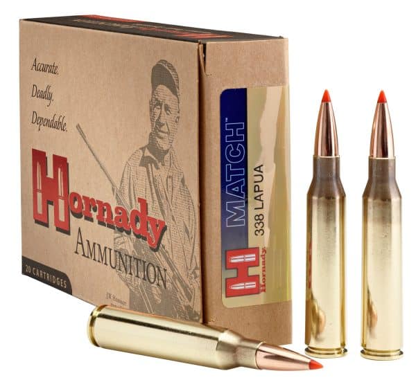 Hornady 8230 338LapuaMag Match Rifle Ammo - 250 Grain | BT-HP