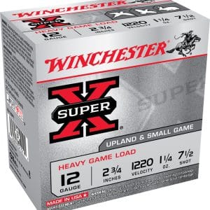 Winchester XU12SP7 Super X Heavy Game Load 12 Gauge - 2.75" | 1 1/4 oz | #7.5 | 25/CT