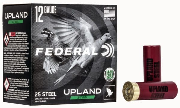 Federal USH12275 12 Gauge Upland Steel Field & Range Shotgun Ammo - 2.75" | 1 oz | #7.5 | 1375 fps | 25/Ct