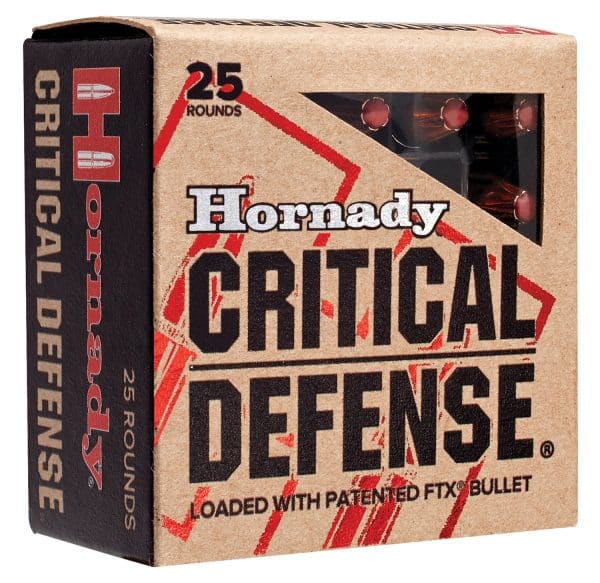 Hornady Critical Defense .357 Mag - 125 Grain | FTX | 25/Ct